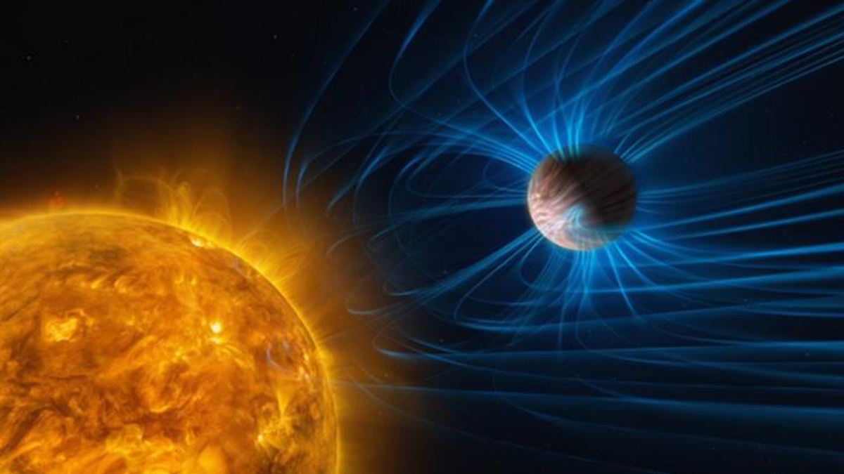 Schutzschild für Leben auf Erde: Magnetfelder erstmals auf fernen Planeten entdeckt