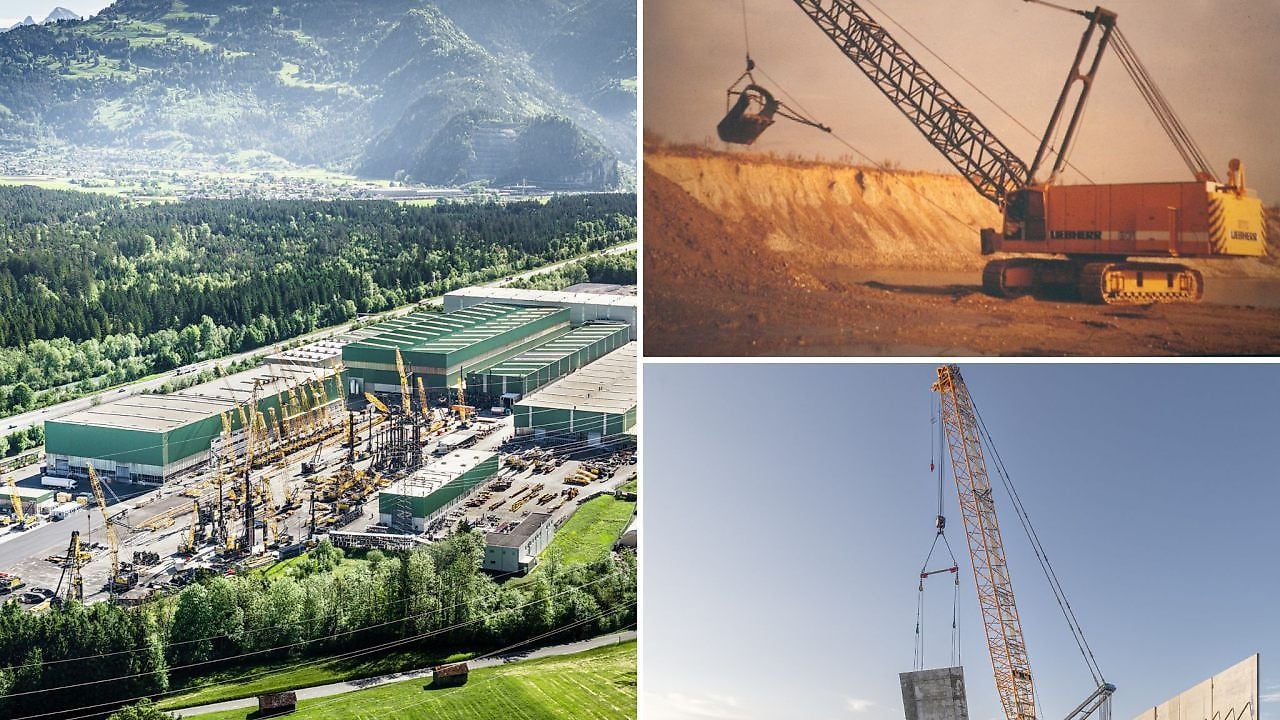 50 Jahre Liebherr Nenzing: Vom Kranwerk zum Weltmarktführer