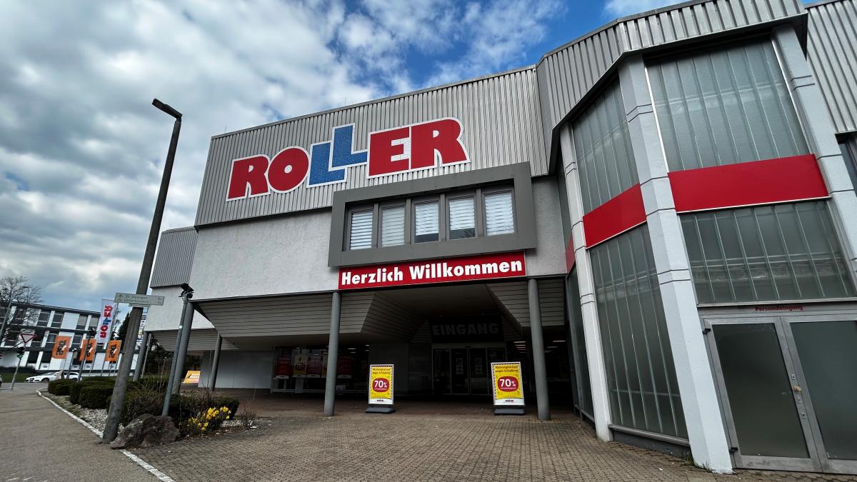 Roller schließt siebten Standort in Offenbach - Räumungsverkauf