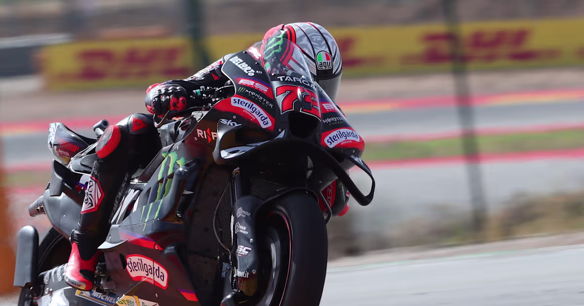 Marco Bezzecchi besiegt Márquez-Brüder im MotoGP-Zeittraining in Aragón