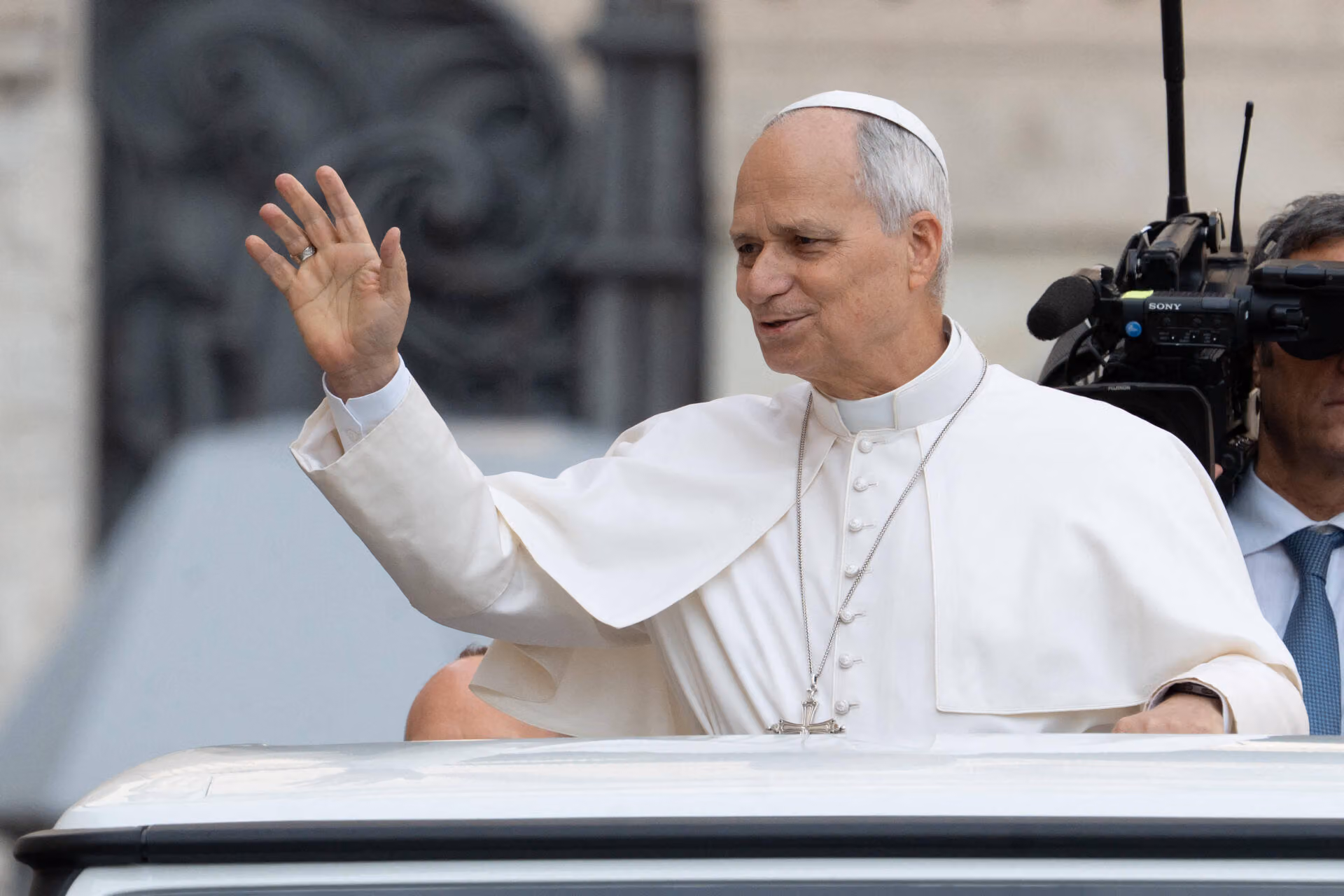 His Holiness Pope Leo Xiv Attends a Weekly General Audience at St Peter